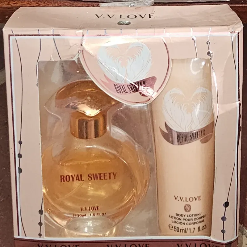 Set de perfume con crema