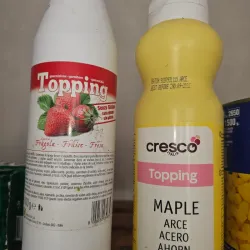 Sirope para helados y estractos