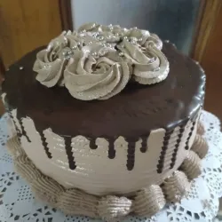 Cake bombón con doble relleno de 20 cm
