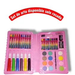 😀Set de Arte Infantil – Color Rosado