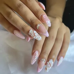 Nivelación Kapping (Base Rubber / Builder Gel) Uñas Largas