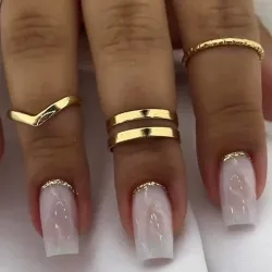 Relleno con Acrílico Uñas Largas