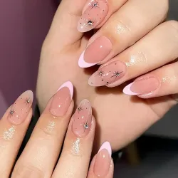 Relleno con Acrílico Uñas Medianas
