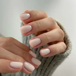 Relleno con Polygel Uñas Cortas