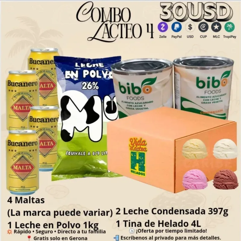 Combo Lacteo 4