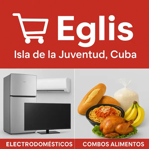 Bienvenido a Eglis
Tu destino confiable para equipos electrodomésticos y combos de comida al mejor precio.
Ofrecemos una amplia variedad de productos de calidad —desde refrigeradores, aires acondicionados y televisores, hasta irresistibles combos de alimentos listos para disfrutar— todo en un mismo lugar.
Nos destacamos por nuestras ofertas exclusivas, atención personalizada y entregas rápidas para que disfrutes comodidad, ahorro y confianza en cada compra.
Equipa tu hogar y llena tu mesa con lo mejor, al precio que mereces.