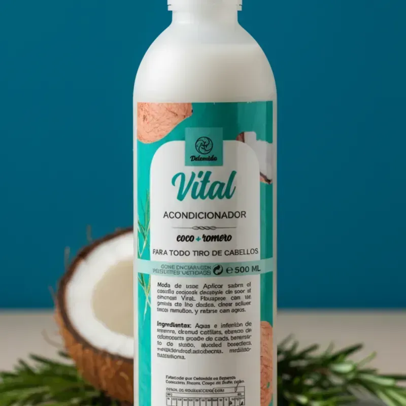 Acondicionador Vital de coco y romero 500 ml