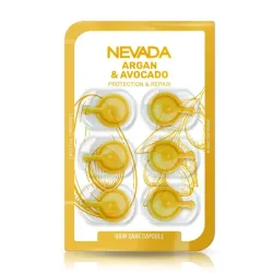 Cápsulas capilares de Aceite de Argán y Aguacate