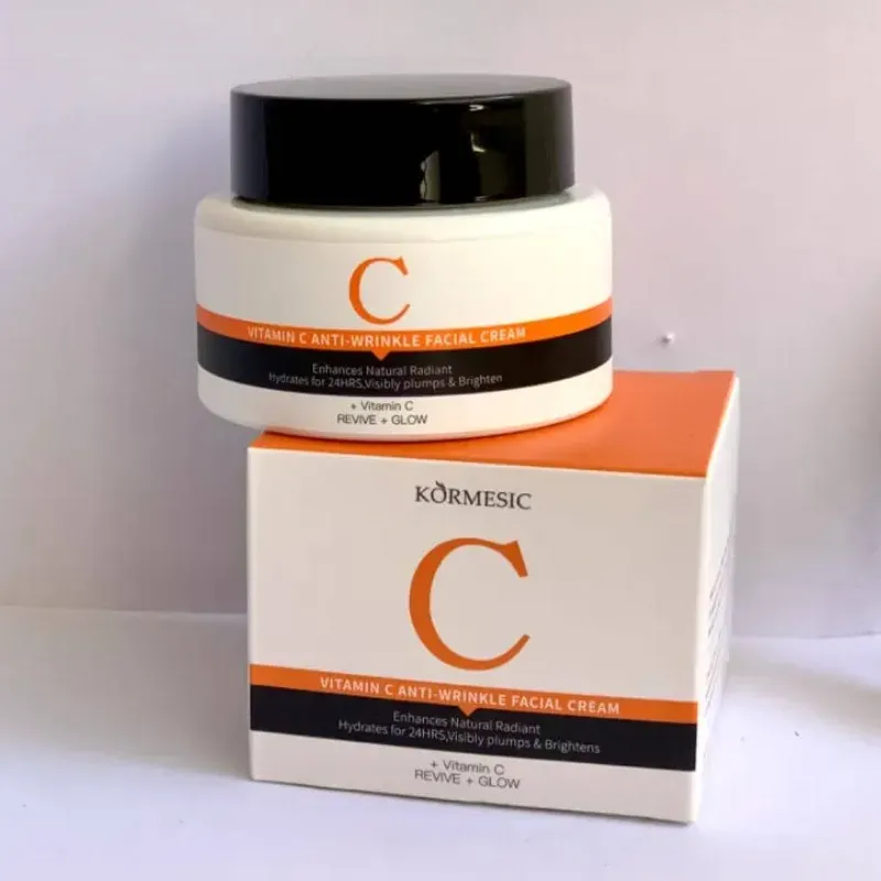 Crema antiarrugas de vitamina C