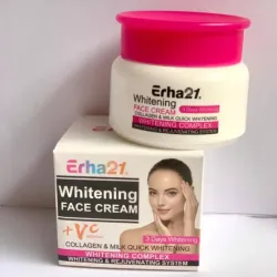 Crema facial blanqueadora