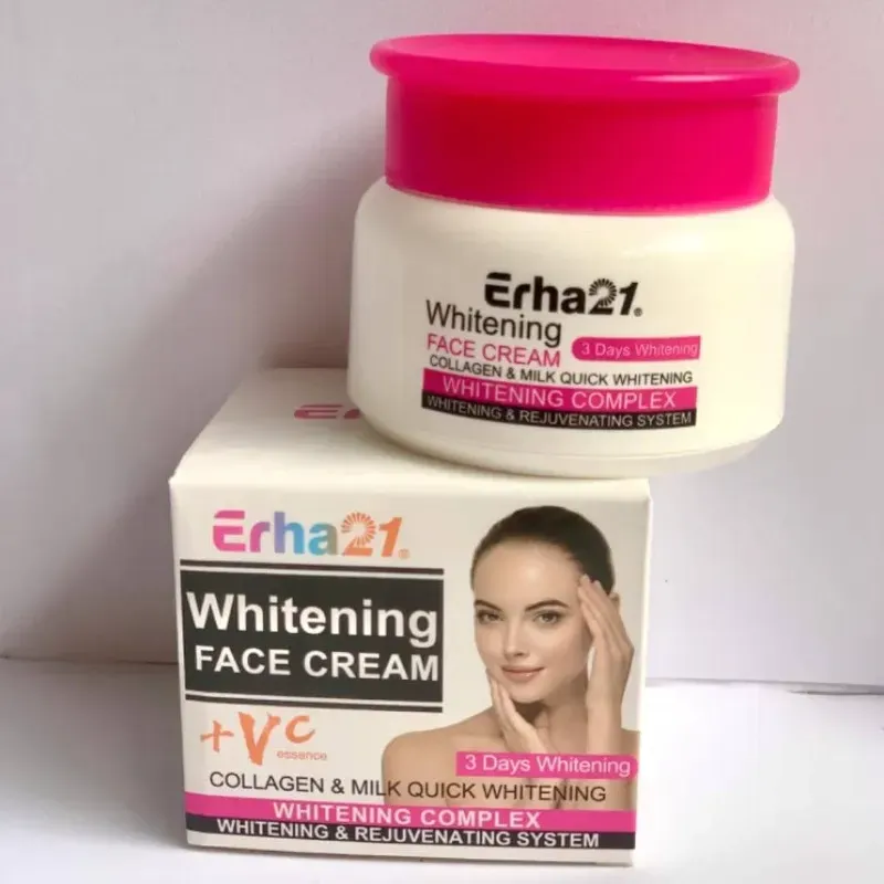 Crema facial blanqueadora