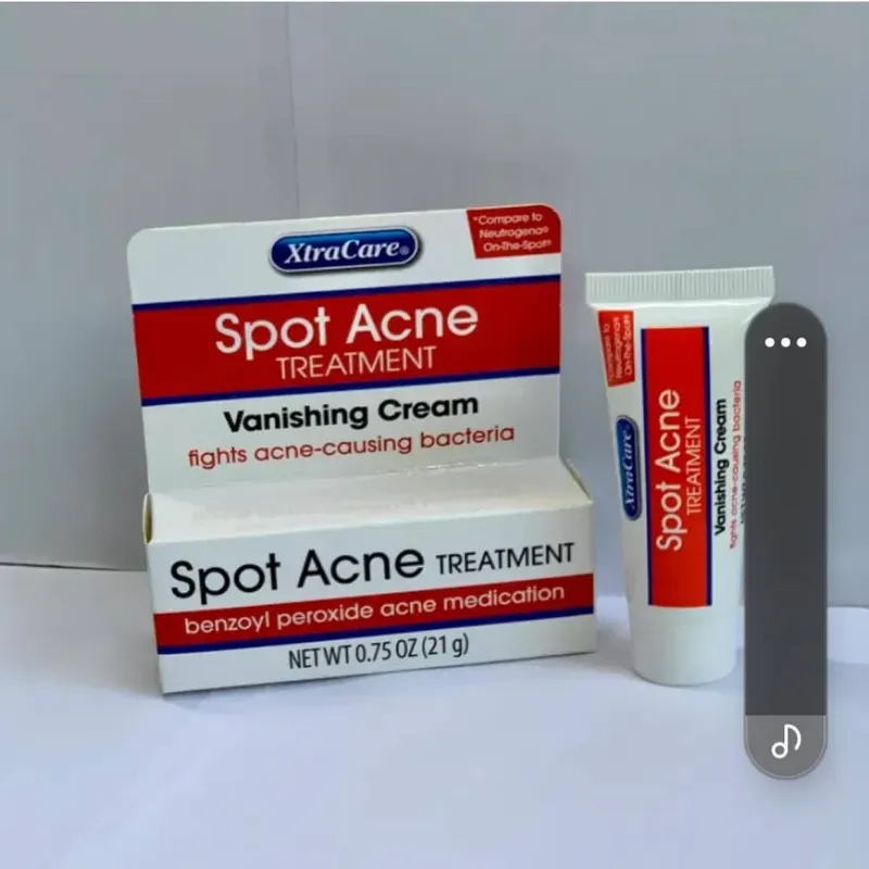 Crema para el tratamiento del acné