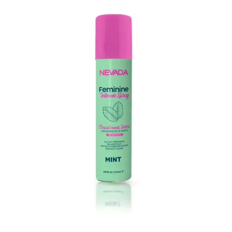 Desodorante íntimo en spray de menta