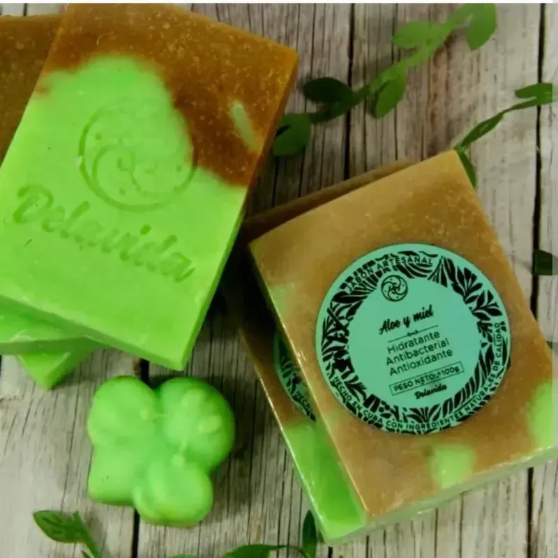Jabón de Aloe Vera y Miel