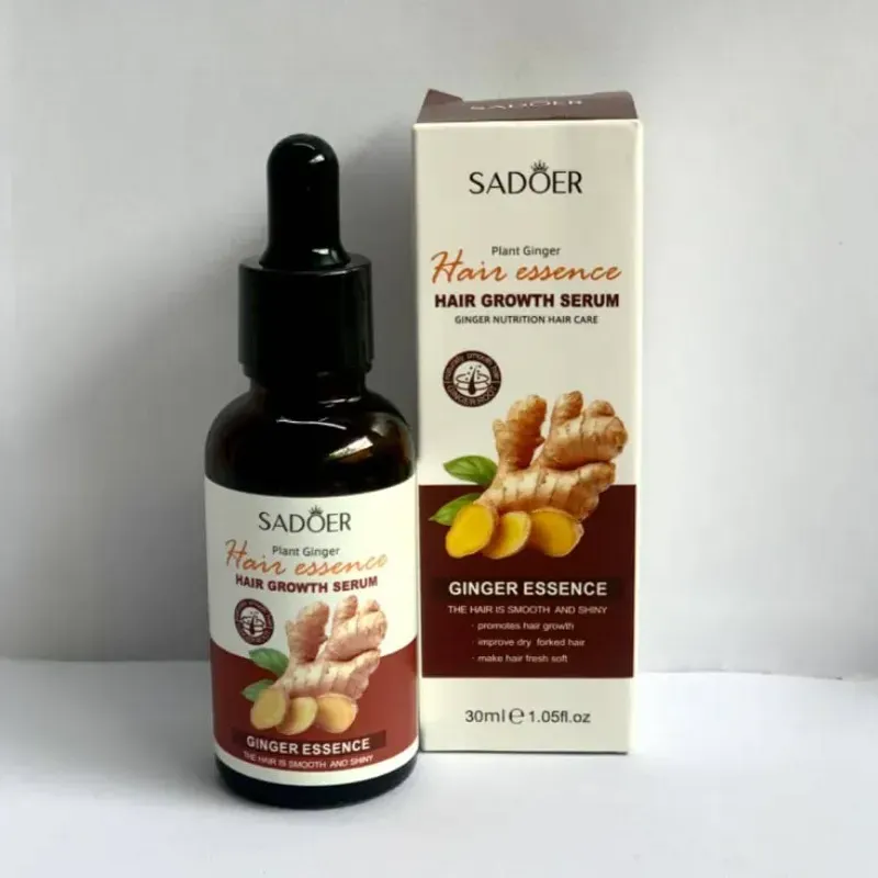 Serum capilar de jengibre