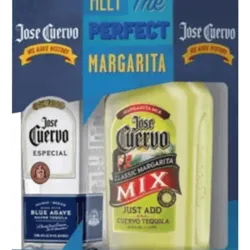 JOSÉ CUERVO 750ml Y MARGARITA MIX 1L