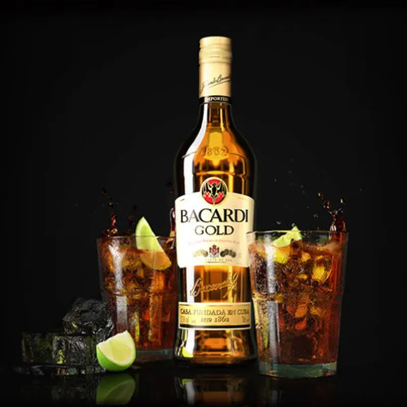 RON BACARDÍ GOLD +2 ENERGIZANTES