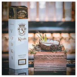 VODKA 3 KILOS COCO + JUGO DE NARANJA 