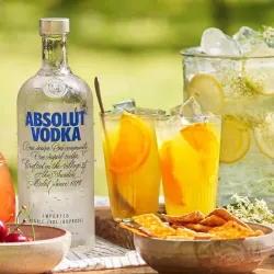 VODKA ABSOLUT 1L + JUGO DE NARANJA