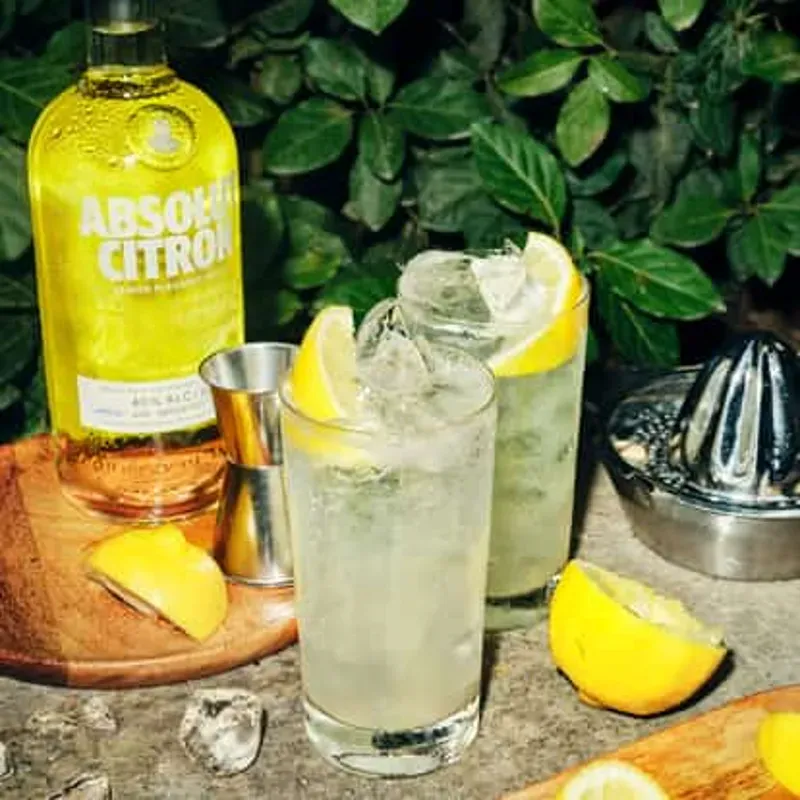 VODKA ABSOLUT CITRON + JUGO DE NARANJA 