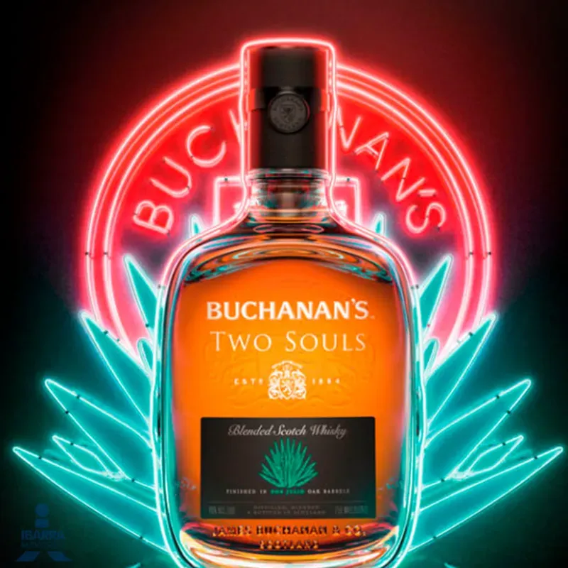 WHISKY BUCHANAN'S TWO SOULS + ENERGIZANTES 