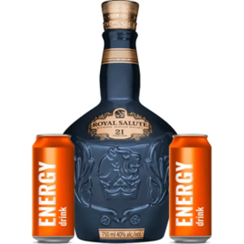 WHISKY CHIVAS REGAL 21 AÑOS + 2 ENERGIZANTES