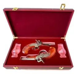 WHISKY H. DERINGUER PISTOL SET + ENERGIZANTES 