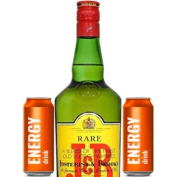 WHISKY J&B + 2 ENERGIZANTES
