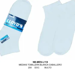 Tobilleras blancas(12na)