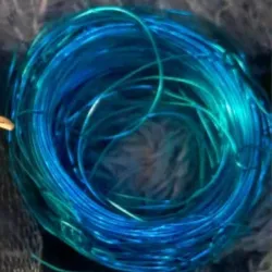 Alambre dulce azul