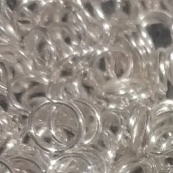 Aros plateados 