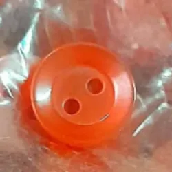 Botón rojo plástico 