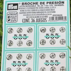Broches de presión 