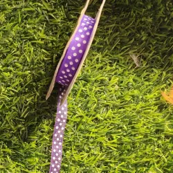 Cinta organza óvalos 