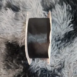 Cinta satín 4cm negra 