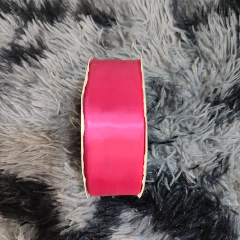 Cinta satín 4cm rosada 