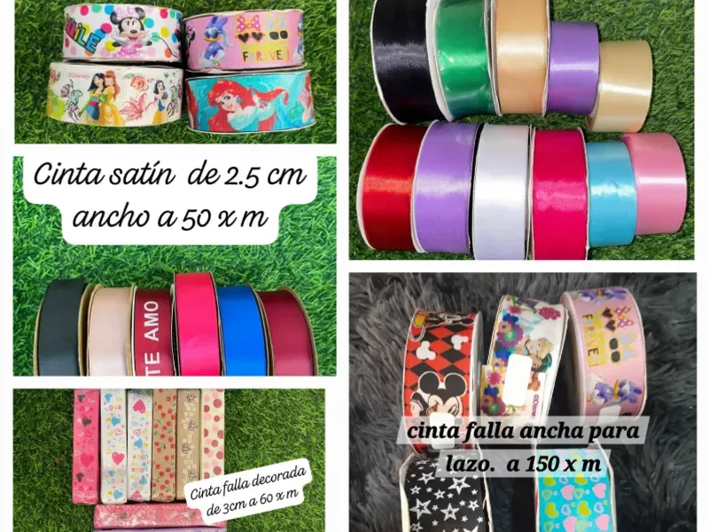 CINTAS, PUNTAS Y GALONES 