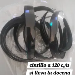 Cintillo  plástico negro 