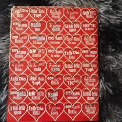 Planilla corazón felicidades mamá 