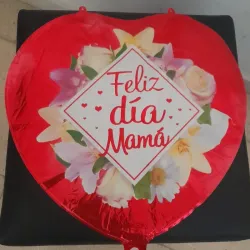 Corazón  inflable para mamá 