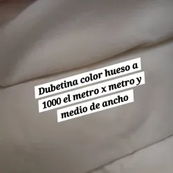Dubetina  color hueso