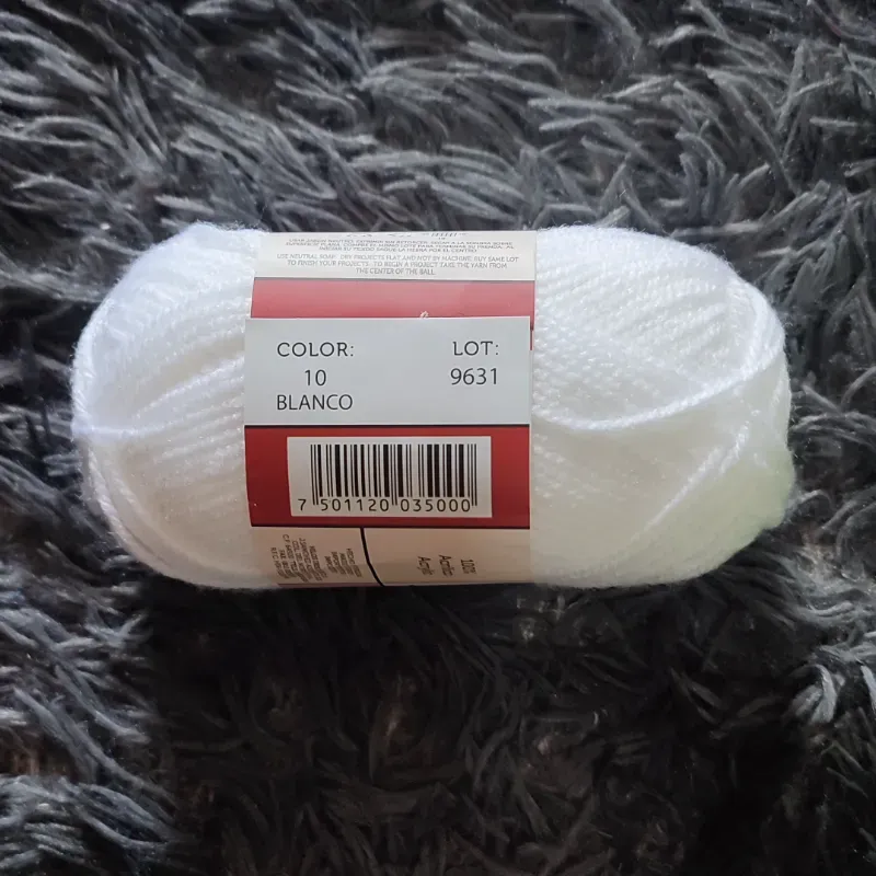 Estambre blanco 