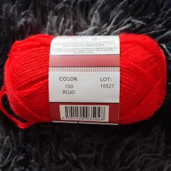 Estambre rojo