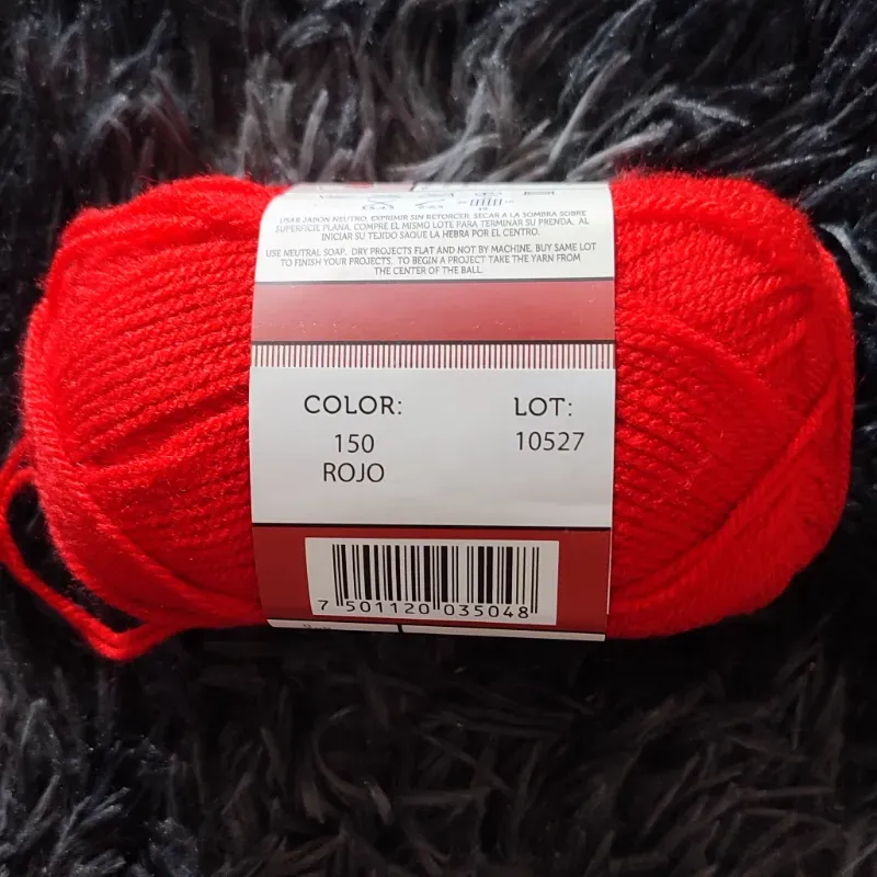 Estambre rojo