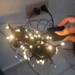 Girnalda de 100 luz calida