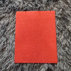 Fomi de brillo rojo
