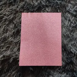 Fomi de brillo rosa pastel 
