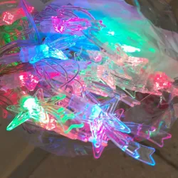 Girnalda de figuras 20 luz multicolor 