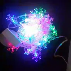 Girnalda de copos 28 luz multicolor 