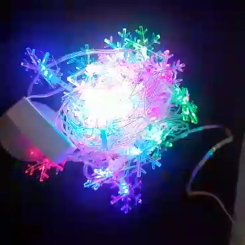 Girnalda de copos 28 luz multicolor 